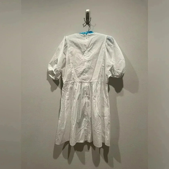 MADEWELL Embroidered Poplin V-Neck
Mini Dress / Size Small / - Picture 5 of 11